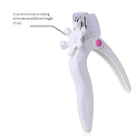 image, Sevyn Colors Adjustable Nail Tip Cutter Acrylic Nail Clipper for Artificial, Gel, and False Nails with Length Guide Wheel
