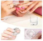 image, Ez Flow Acrylic Nail Kit – Professional Acrylic System with Q Monomer, Clear/Pink/White Powders, Brush &amp; Glass Dish
