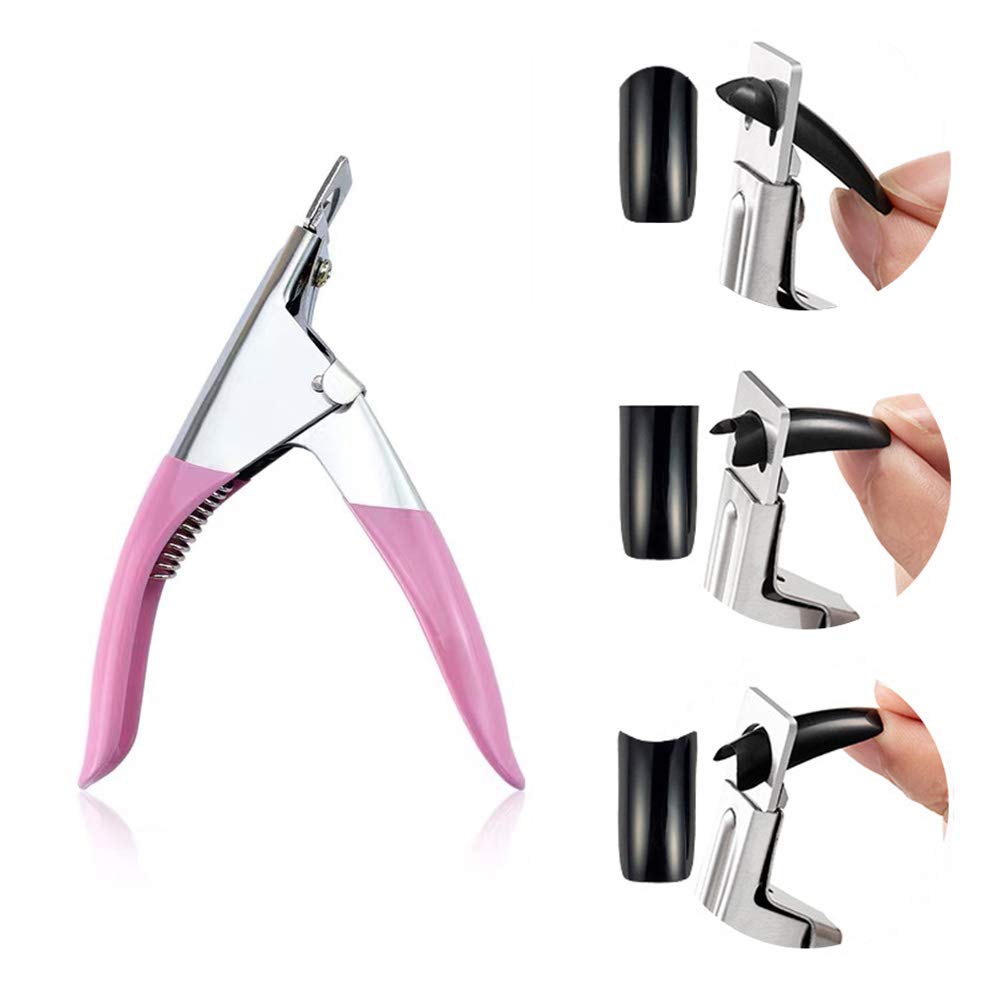 Sevyn Colors Acrylic Nail Tip Cutter  Professional Fake Nail Clipper for Artificial Nails, Gel Nails & Nail Extensions