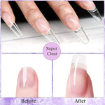 image, Bolt Bee Clear Builder Gel – 15ml | Self-Leveling Hard Gel for Nail Extensions, Overlays &amp; Strengthening | Professional Nail Builder
