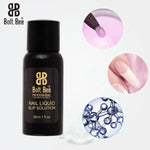 image, Bolt Bee Poly Gel Nail Extension Kit with LED Lamp – 3 Colors (Clear, White, Pink), Slip Solution, Nail Tips, Dual Forms &amp; Brush – Professional Nail Builder Gel Set for Beginners &amp; Experts
