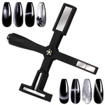 image, Sevyn Colors 5-in-1 Magnetic Nail Tool  Cat Eye Nail Magnet Wand Set for Gel Polish Effects
