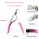 image, Sevyn Colors Acrylic Nail Tip Cutter  Professional Fake Nail Clipper for Artificial Nails, Gel Nails &amp; Nail Extensions
