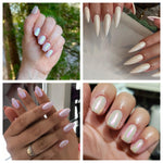 image, Sevyn Colors Aurora Chrome Mirror Pearl Powder Set – 6 Colors Iridescent Nail Art Pigment
