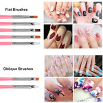 image, Sevyn Colors 20-Piece Nail Art Brush &amp; Dotting Tool Set – 15 Nail Art Brushes &amp; 5 Double-Ended Dotting Pens for Acrylic, Gel, Polish &amp; Detailing
