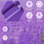 image, Bolt Bee Purple Gel Nail Polish Set – 6 Colors Grape, Glitter, Lavender &amp; Plum Shades | Soak-Off LED Gel for Summer Nail Art

