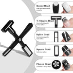 image, SEVYN COLORS 6 in 1 Nail Art Magnet Stick – Magnetic Design Tool for Cat Eye Gel Polish (French, Heart, Daisy, Bevel, Cross, Side Suction Effects)
