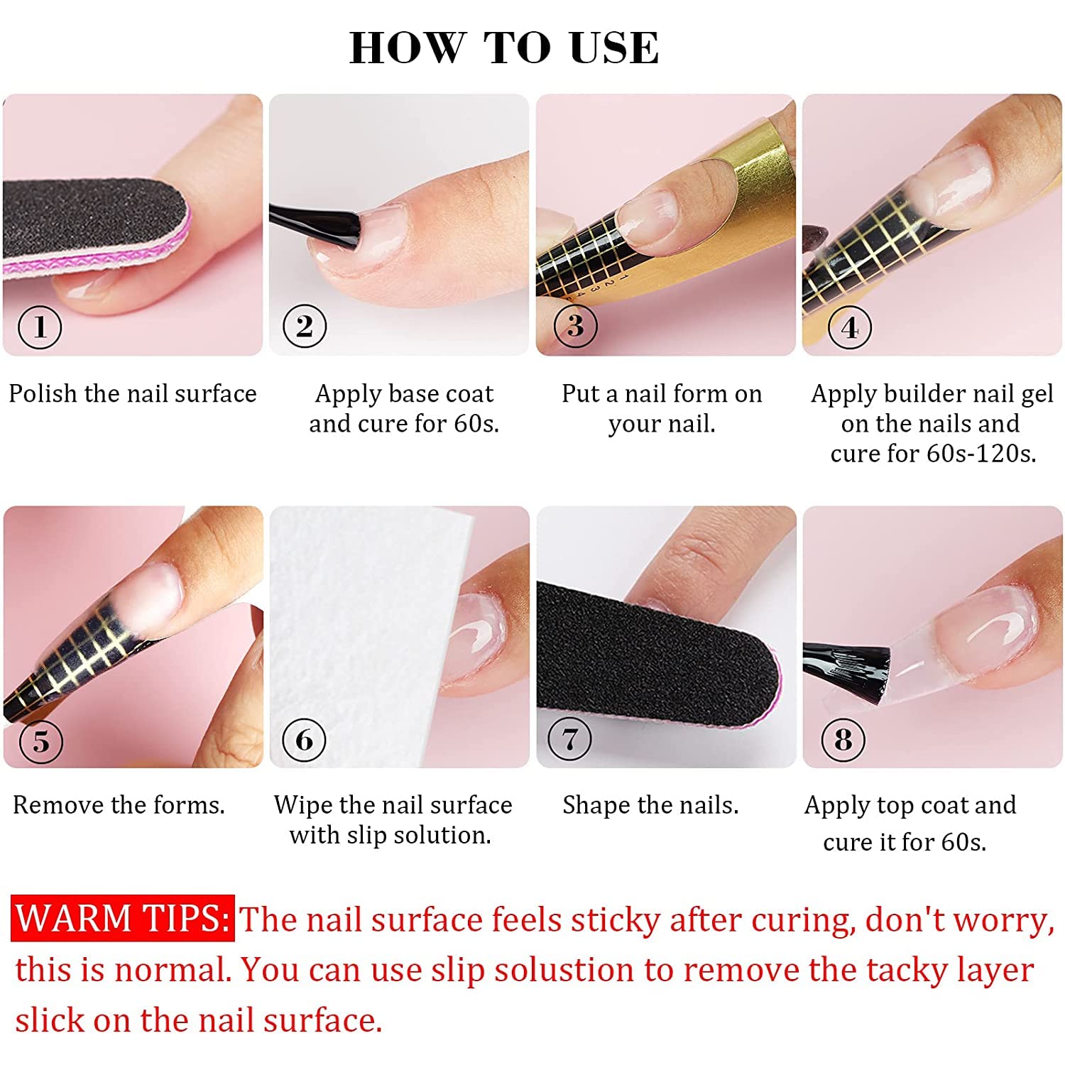 Bolt Bee Clear Builder Gel – 15ml | Self-Leveling Hard Gel for Nail Extensions, Overlays & Strengthening | Professional Nail Builder
