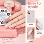 image, Bolt Bee Poly Gel Nail Extension Kit with LED Lamp – 3 Colors (Clear, White, Pink), Slip Solution, Nail Tips, Dual Forms &amp; Brush – Professional Nail Builder Gel Set for Beginners &amp; Experts
