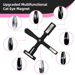 image, Sevyn Colors 5-in-1 Magnetic Nail Tool  Cat Eye Nail Magnet Wand Set for Gel Polish Effects
