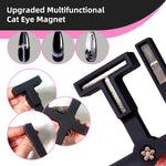 image, Sevyn Colors 5-in-1 Magnetic Nail Tool  Cat Eye Nail Magnet Wand Set for Gel Polish Effects
