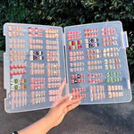 image, Sevyn Colors  Nail Tips Display &amp; Storage Box - Press-On Nail Organizer Case
