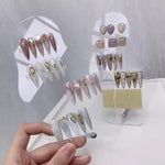 image, Sevyn Colors Acrylic Nail Art Display Stands - Manicure Practice &amp; Showcase Holder

