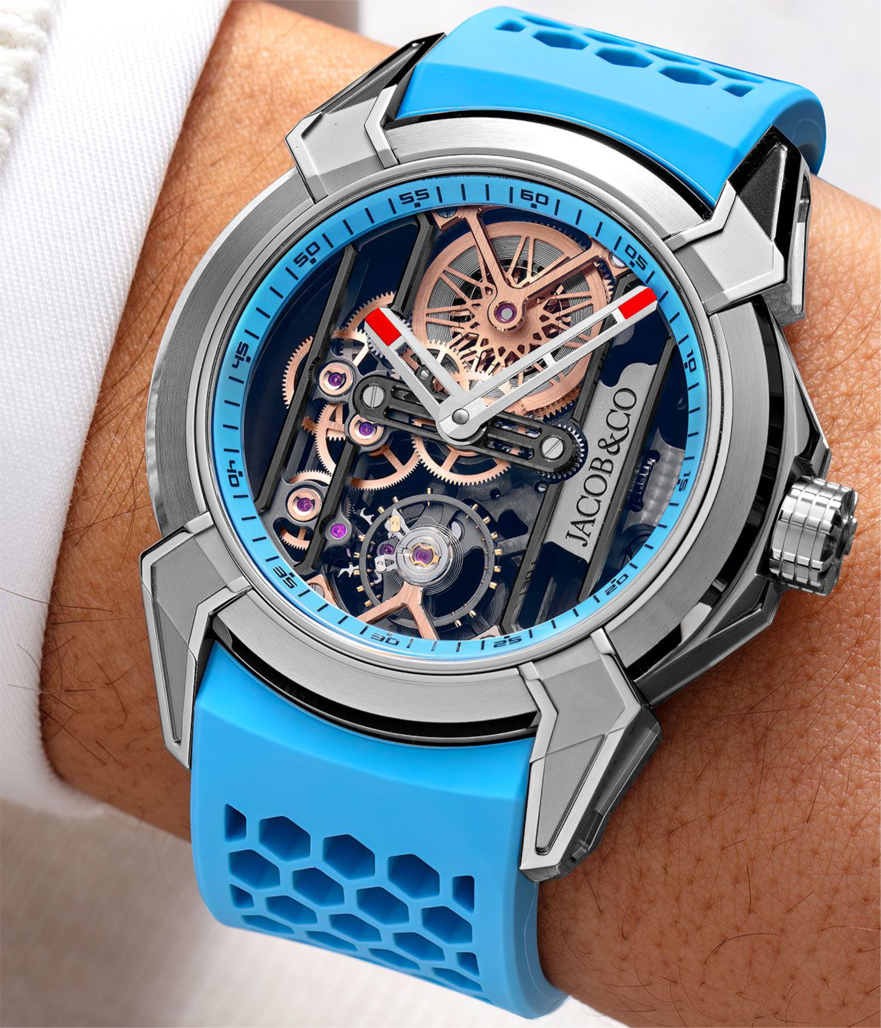 Jacob & Co. Epic X Titanium (5N Color Gears)