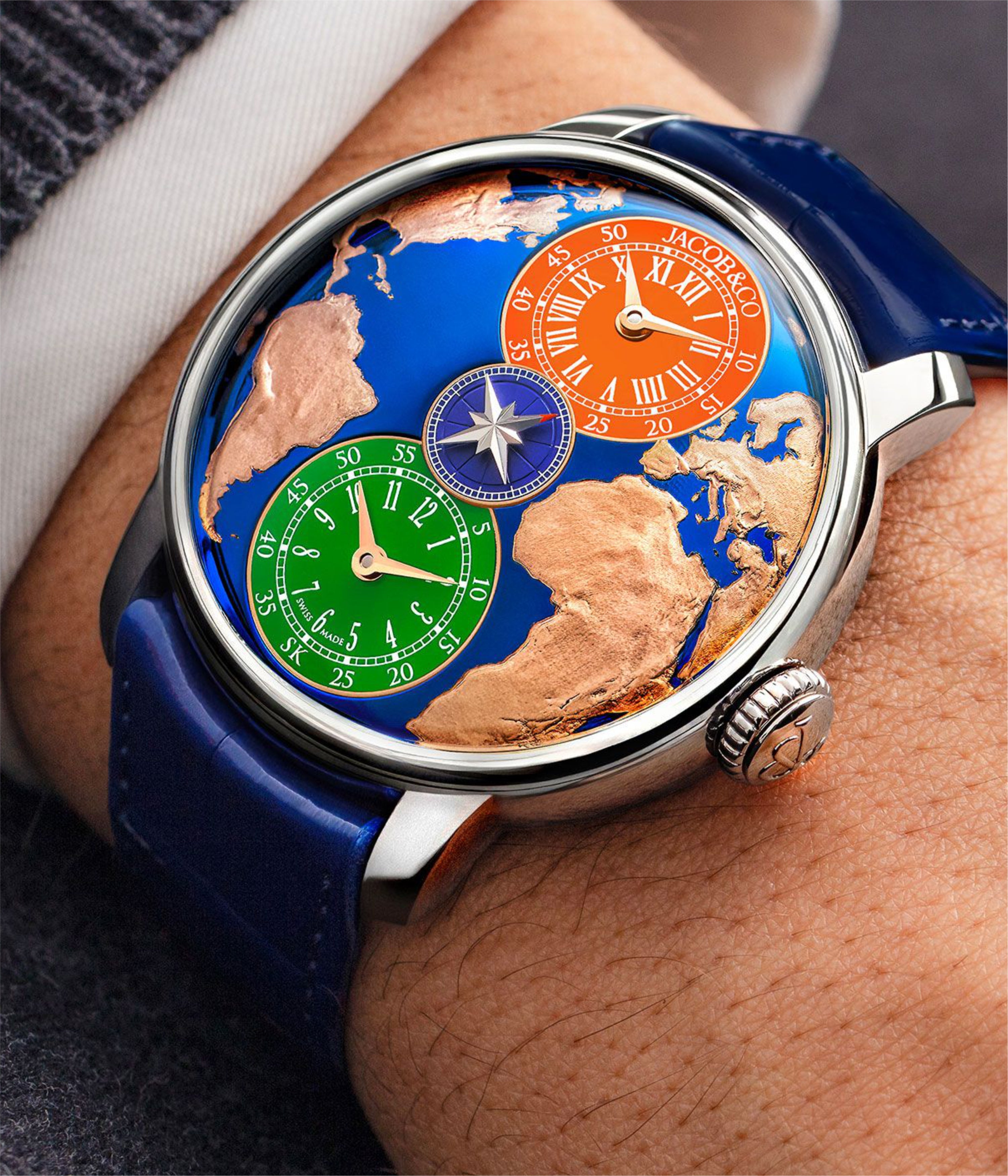 Jacob & Co. The World Is Yours Dual Time Zone Salman Khan Edition
