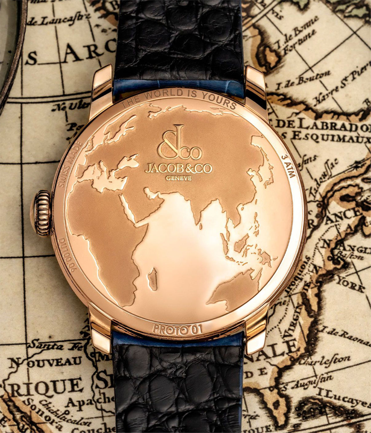 Jacob & Co. The World is Yours Dual Time Zone
