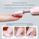 image, Sevyn Colors 2-in-1 Rechargeable Nail Drill Machine – Portable Electric File with LED Light &amp; Digital Display
